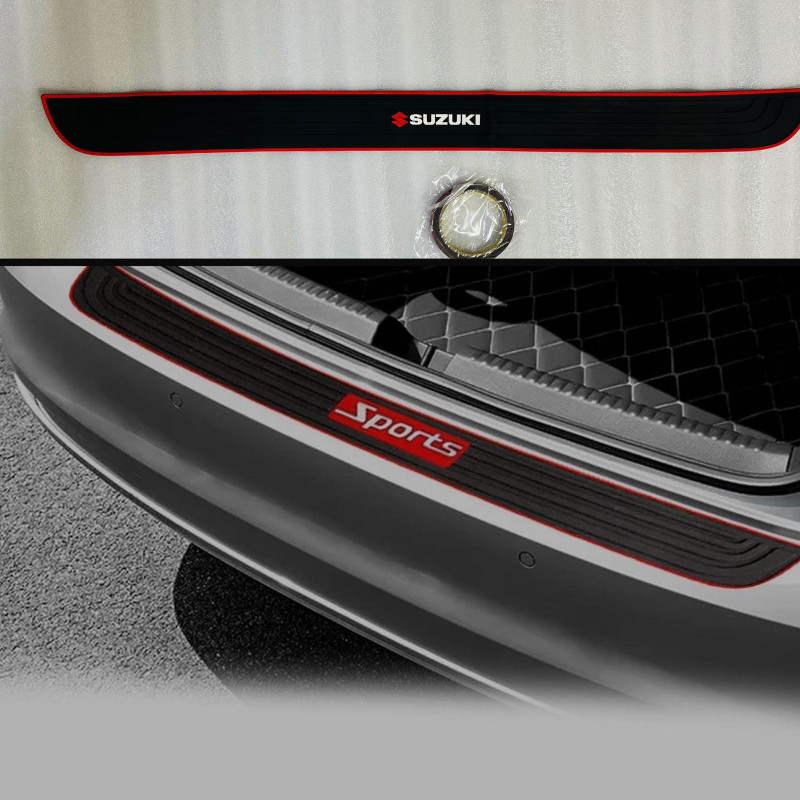 Auto MT Trunk MATT Rear Bumper Protector Strip for Suzuki with Double Side Tape-Pack. Car Flywheel