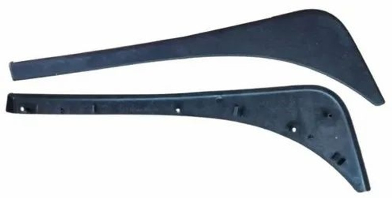 GUIDEAUTOPARTS BUMPER END CAP /HOCKEY BOLERO BLACK Bumper Cap(Pack of 2)