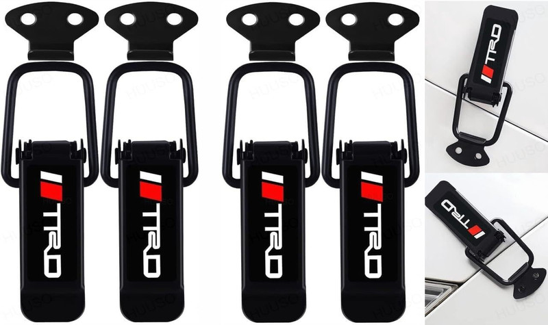 FieryFrost Car Bumper Security Hook Lock Clips Universal clips Bumper Cap(Pack of 2)