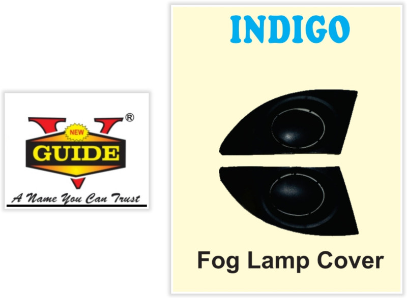 GUIDEAUTOPARTS FOG LAMP COVER TATA INDIGO Bumper Cap(Pack of 2)