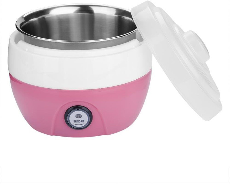EVETIS Yogurt Maker Machine, Stainless Steel Inner Container Electric Yogurt Maker 1 L Butter Maker Churn