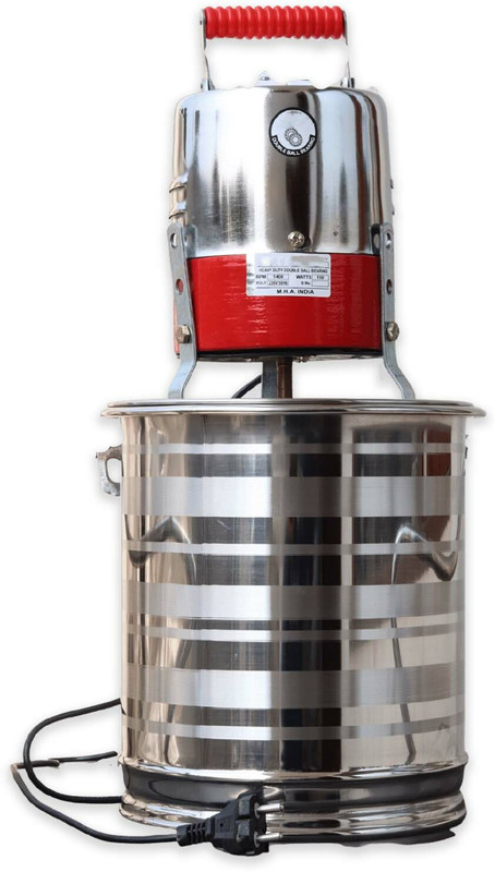 Smuf Big Size Madhani With Stainless Steel Container Heavy Duty Copper Motor Butter Maker Churn