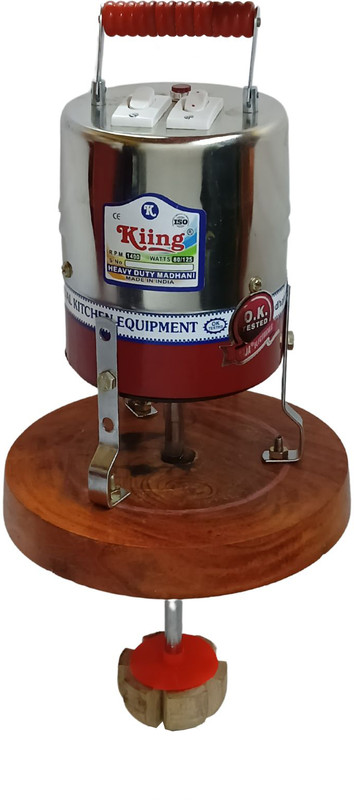 KIING madhani machine with 1.5 inch wooden thali Butter Maker Churn