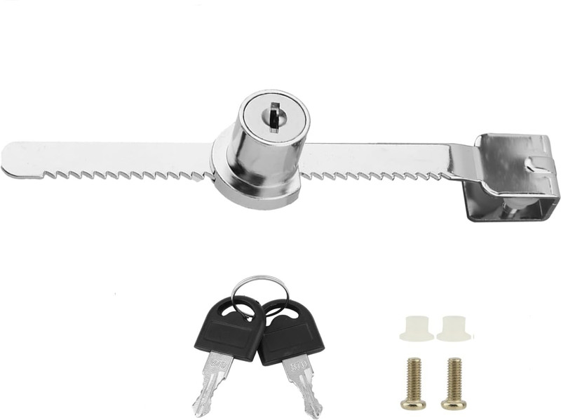 ARKOFURNITURE Glass Lock Display Glass Door Lock(Pack of 1)