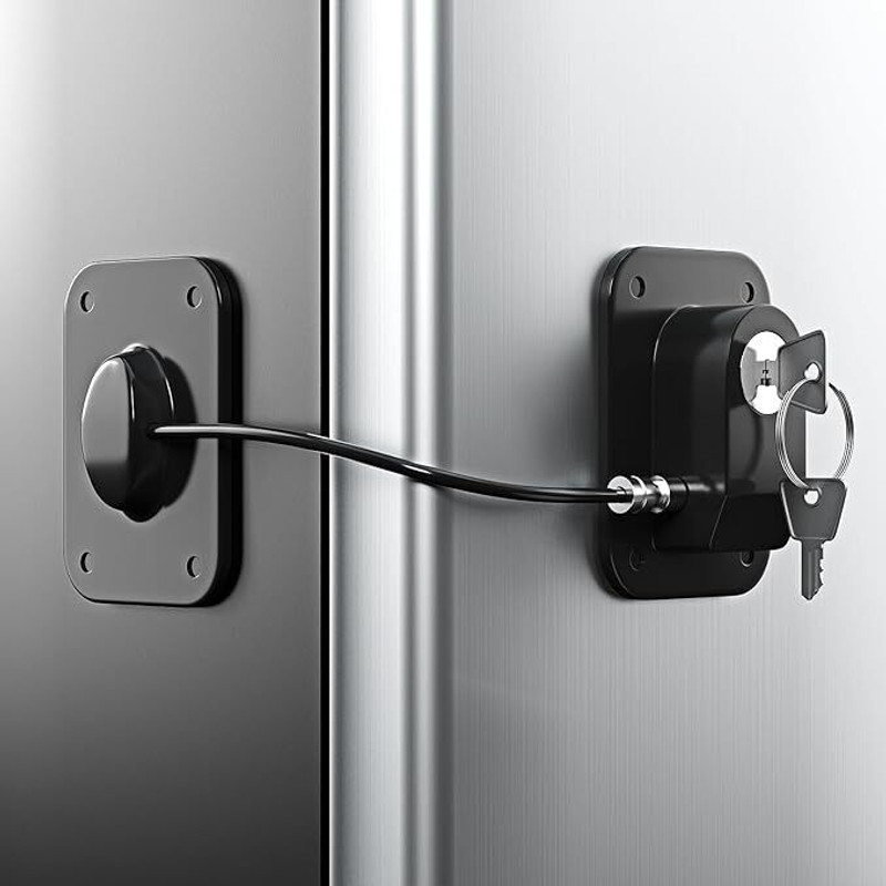 Priyank Baby Safety Child Lock for Cabinets & Drawers | Strong Adhesive No Drill(Multicolor)
