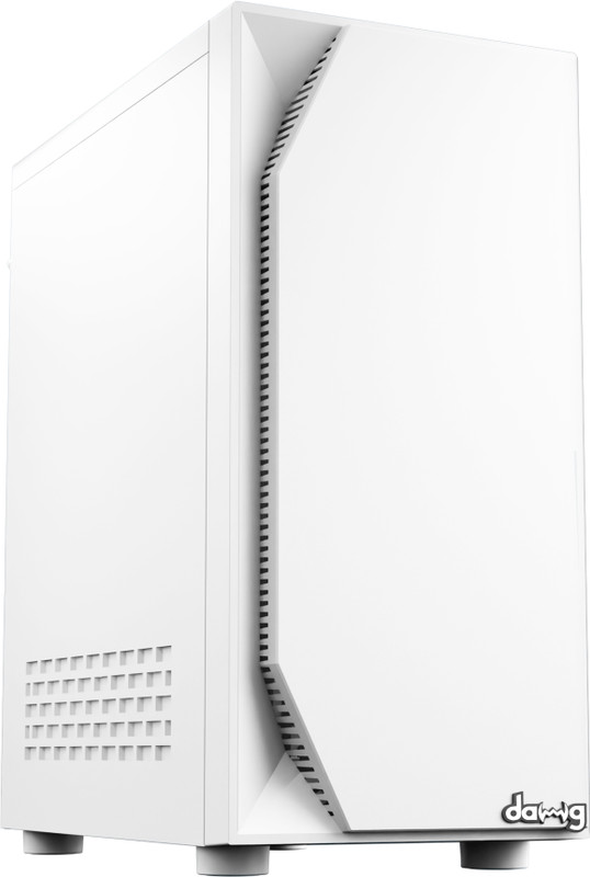 ZEBRONICS Zeb-Spectra (White) Mid Tower Cabinet with USB 2.0 and USB 3.0 Ports Compatible with Gaming Console(White)