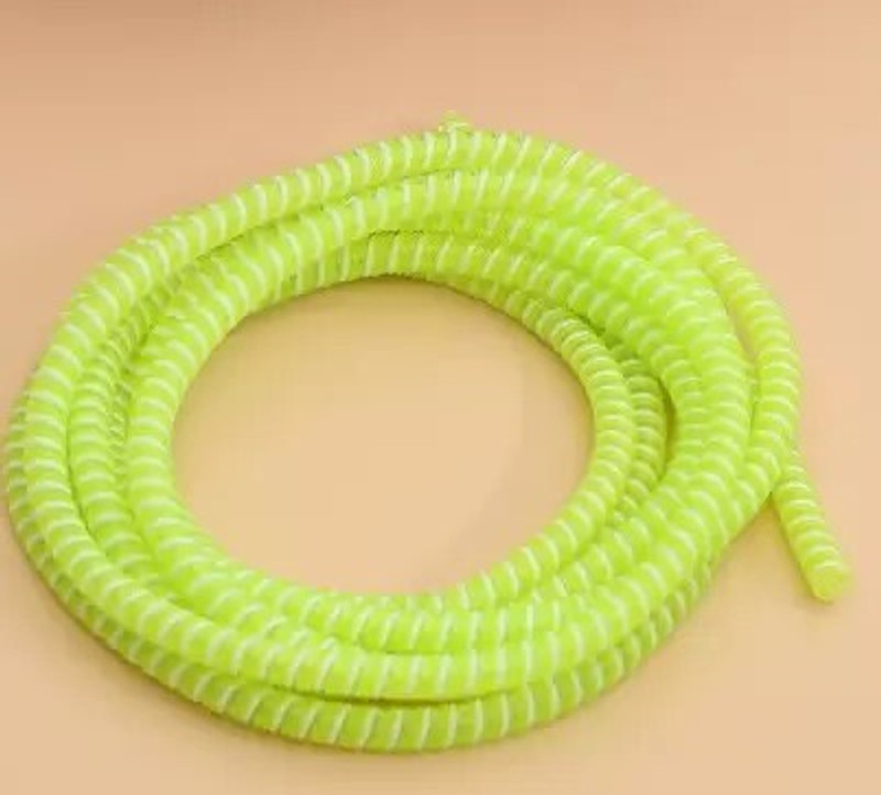 henx YELLOW+GREEN 2PC 1.5MTR Cable Protector(Green)