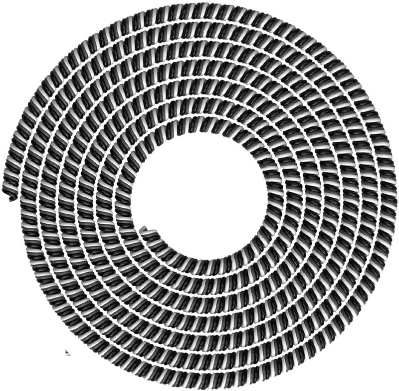 PEELY 1.5 Meter 3pcs Charging Cable Winder / Spiral Charger Cable Protector (4 Pieces) Cable Protector(Black)