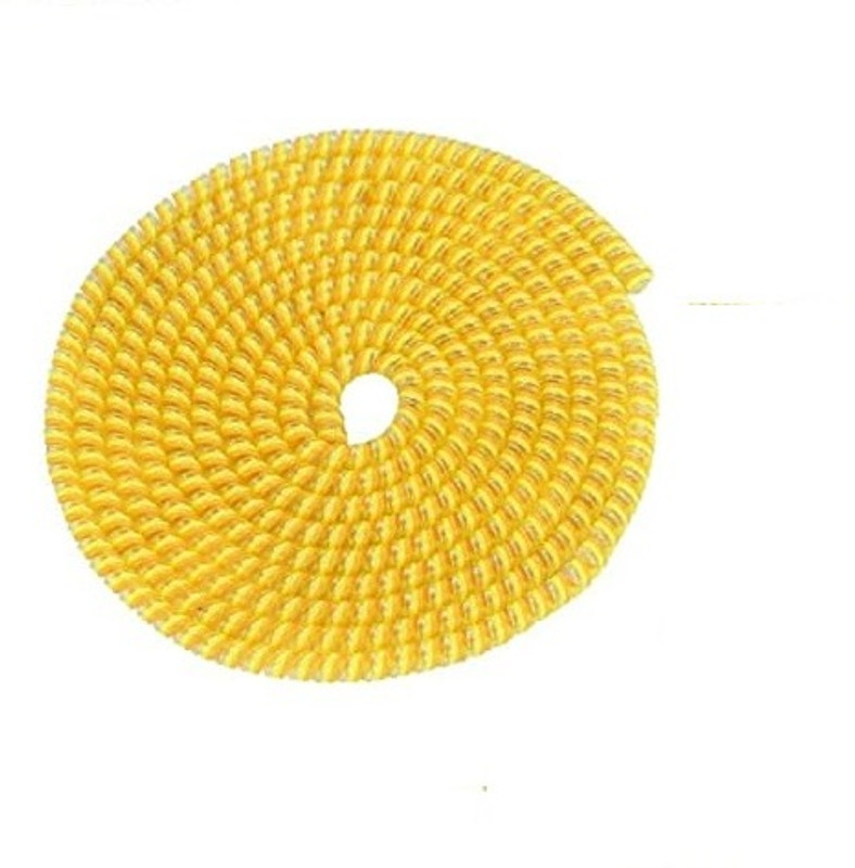 JAZX Spiral Triple 1.4 Meters Each-Full Size Cable Cord Charger Protector Saver Cable Protector(Multicolor)