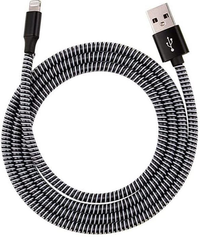 SANEHA Cable Protector for all Type Wires Data Cable Cable Protector(Black)