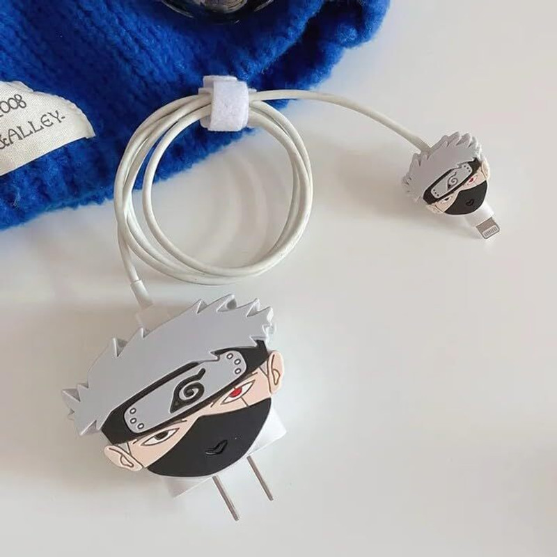 ORIQUE Kakashi Grey Cable Protector(Grey)