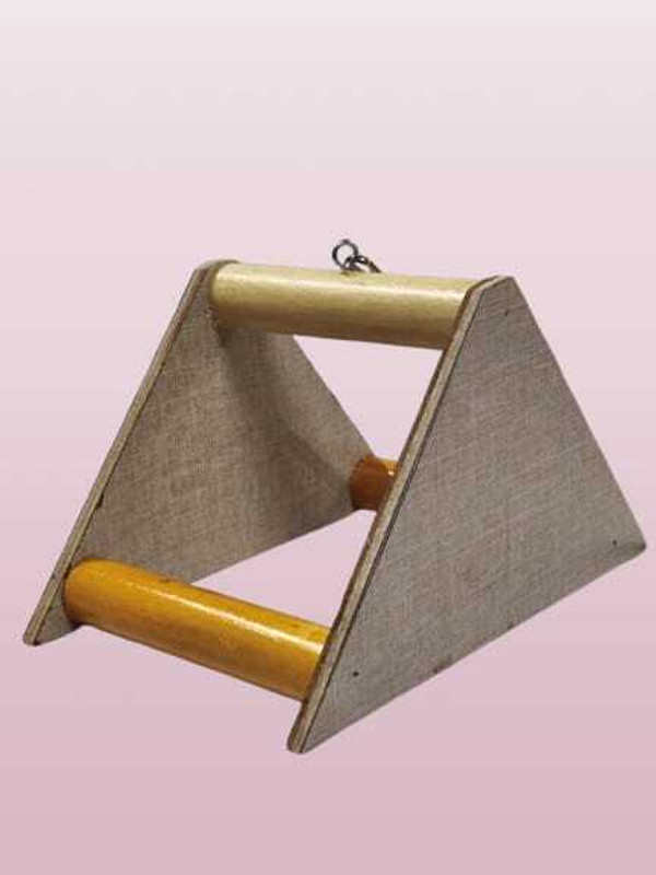 S Mark Parrot Perch Table Top Stand Platform Paw Grinding Chew Toy Pet 1 PCS Cage Seed Catcher
