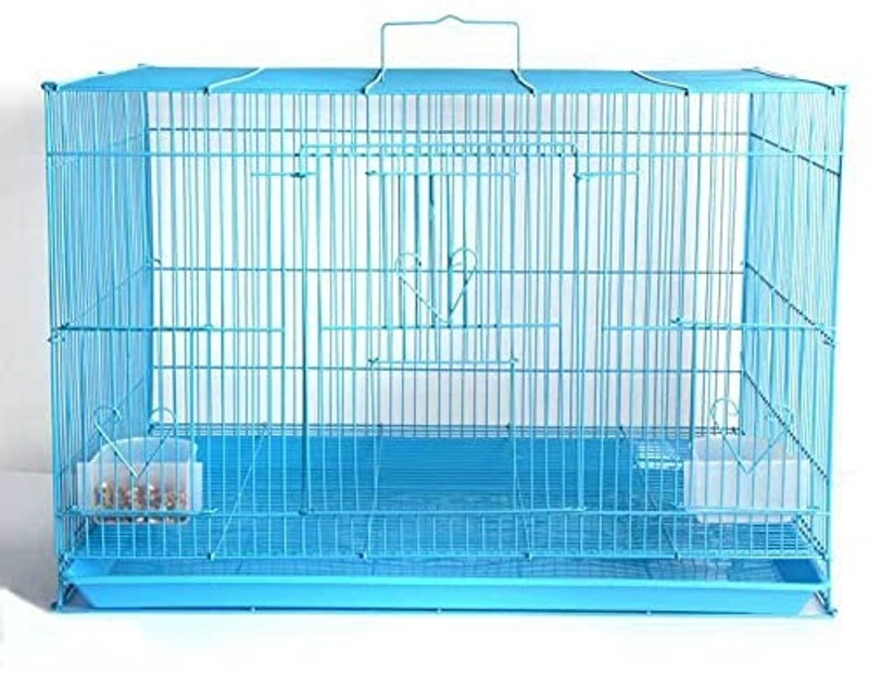 Petslife Bird Cage 18inch PINK COLOUR Cage Seed Catcher