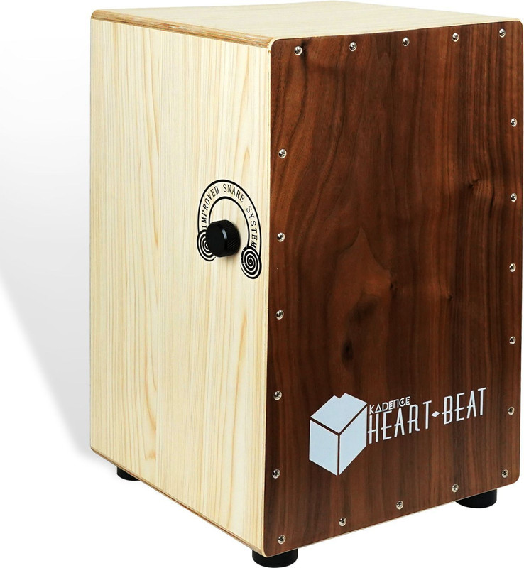 KADENCE CL50A - 40 Adjustable Snare Strands, Birch Wood Body & Head | Heartbeat Cajons