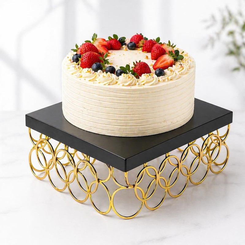 De casa Decor 20 cm Cake Cake Stand(Pack of 1)