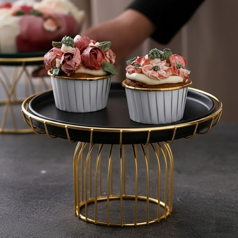Misty Twenty Twenty 21 cm Cake Cake Stand(Pack of 1)