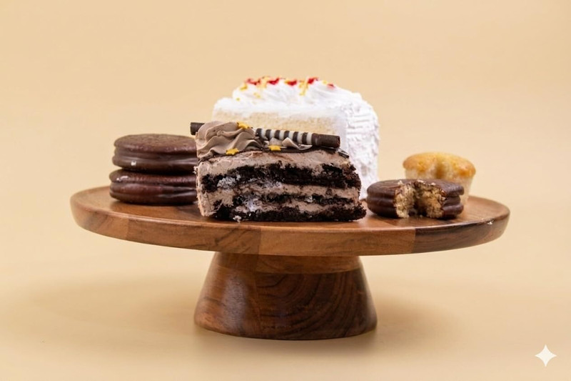 METSCAPE 25 cm Cake Cake Stand(Pack of 2)