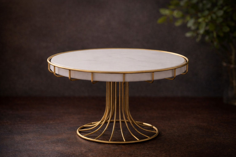 ADITYA GROUP 20 cm Cake Cake Stand(Pack of 1)
