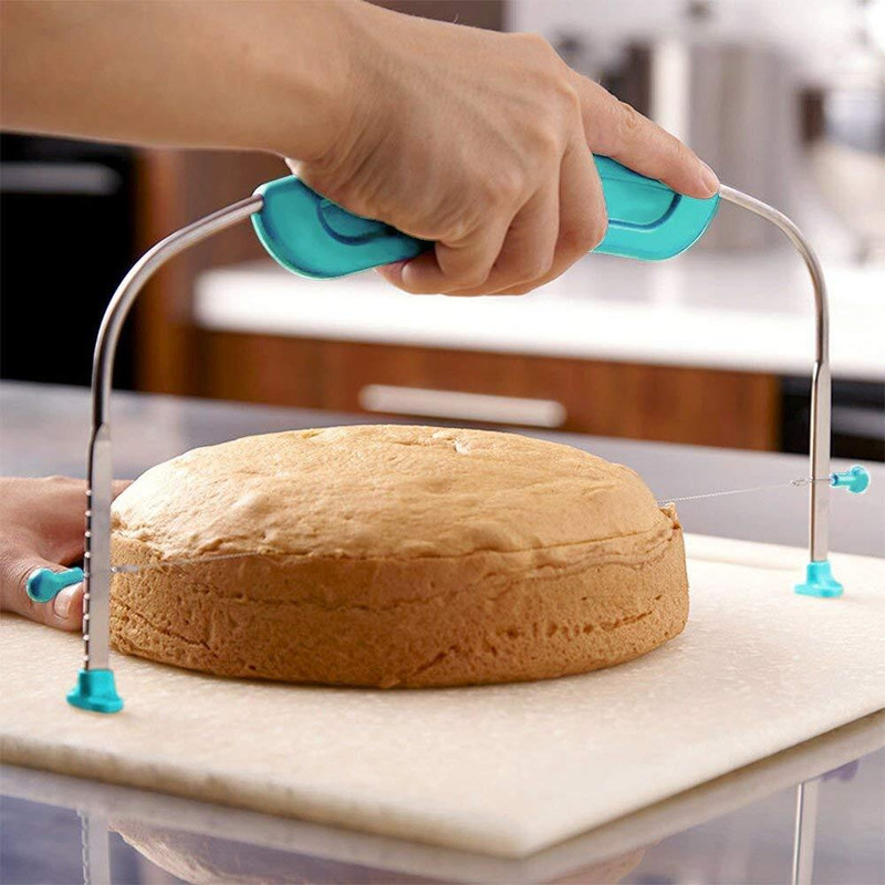 HARINIYAM cake slicing wire- SHREE HARI 2 Triple Wire Cake Leveler