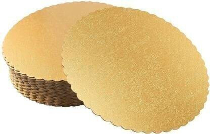 CLAM SHELL Cake base Paper Cake Server(Pack of 30)