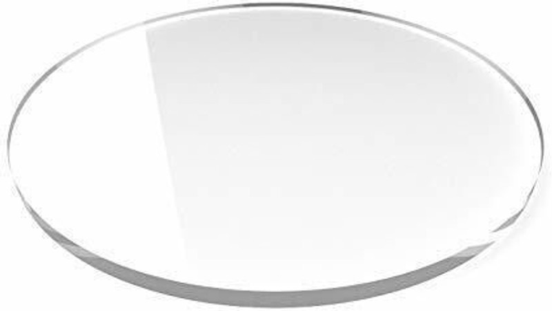 Royals Acrylic Transparent Cake Base (10inch), 1PC Acrylic Cake Server(Clear, Pack of 1)