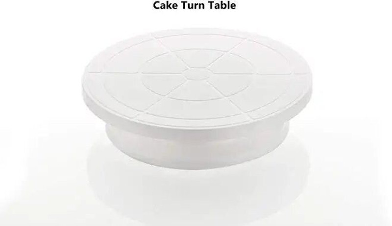 PGK TRADERS Plastic Cake Server(White, Pack of 1)