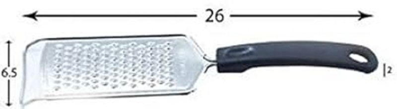 VGmax CHEESE GRATER Single Piece Square Slicer(Silver, Plastic)