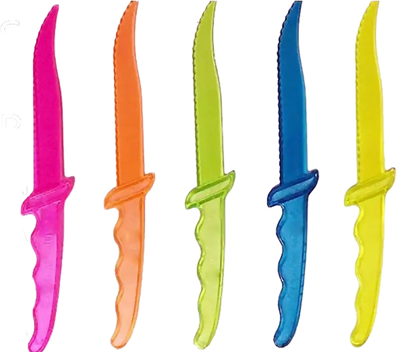 JAMBOREE Plastic Cake Cutting knife, Bulk for Wedding, Party, Cake Shop, Bakery Full Cake Cutter(Multicolor, Plastic)