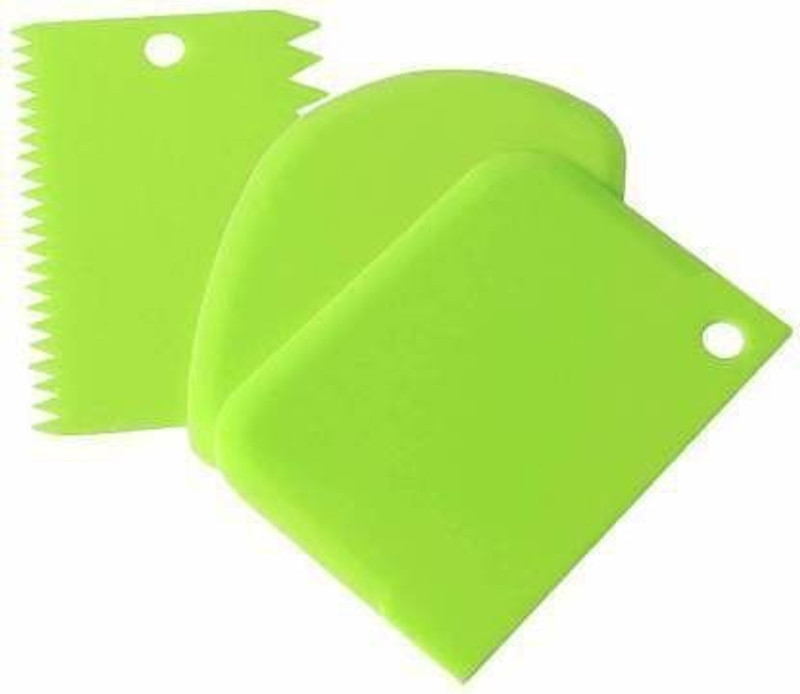 PGK TRADERS Scrapper0206 Baking Smoother & Polisher(Green)