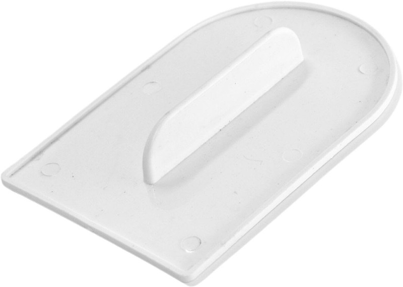 RAMESHTHA Professional Cake Smoother Tool for Cream and Fondant Baking Smoother & Polisher(White)