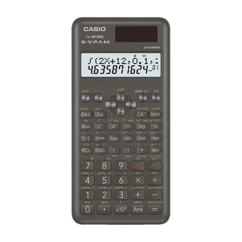 Casio FX-991MS 2nd Edition Scientific Calculator (401 Functions)