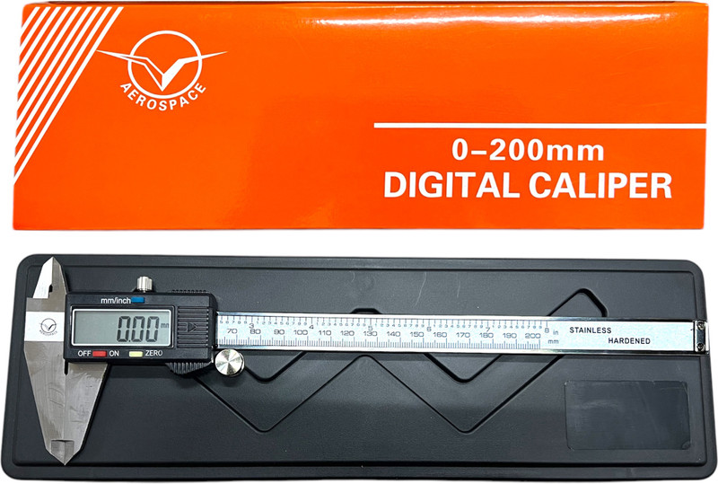ADAWAT Vernier Caliper Digital 200 mm / 8" Display Measurement tool with MM Inch DIGITAL VERNIER CALIPER DIAMOND & JWELLERY Digital Caliper(0-200 mm)