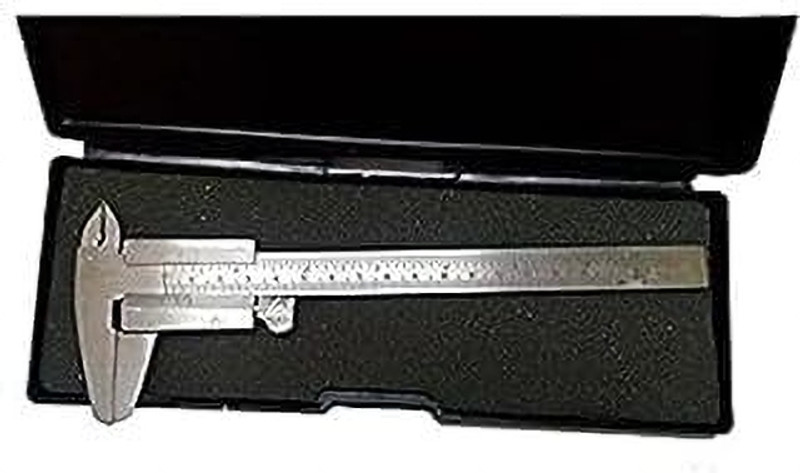 RLK Enterprises Vernier Caliper Steel Metal With Pvc Box Vernier Caliper(125 mm)