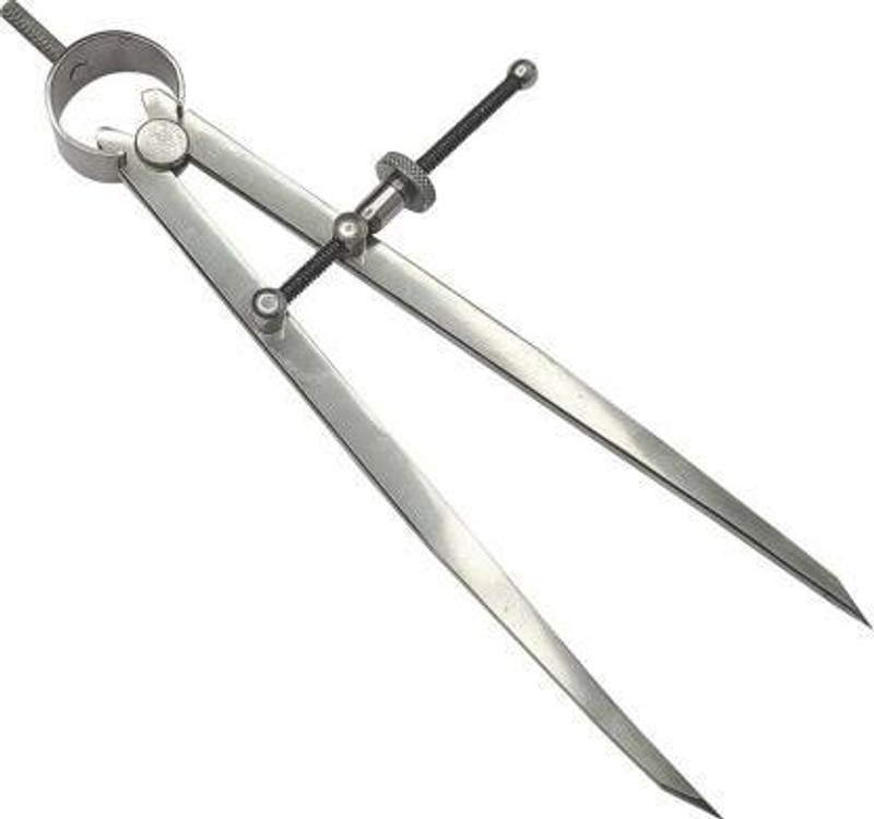 TOOLBUX 8-inch Spring Divider|Spring Caliper Compass 8 Inch Divider Caliper Divider Caliper(1-220 mm)
