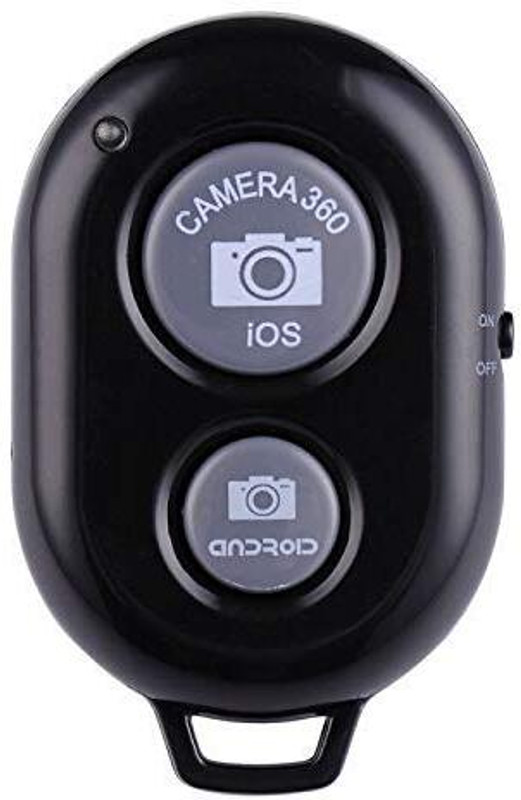 KMJSA RC03 PRO Remote Shutter Release Bluetooth Camera Control  Camera Remote Control(Black&White)