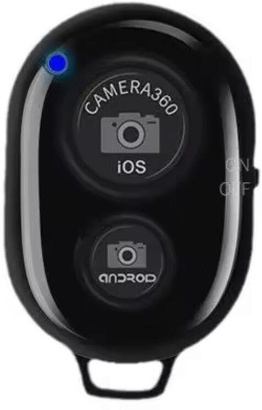 Wiggle Smart Remote Controller with Bluetooth Wireless  Camera Remote Control(Black)