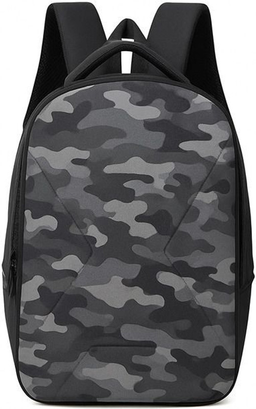 GadgetBite Hardshell Water-Resistant with Rain Cover for DSLR & Lenses Camera Bag(Grey)