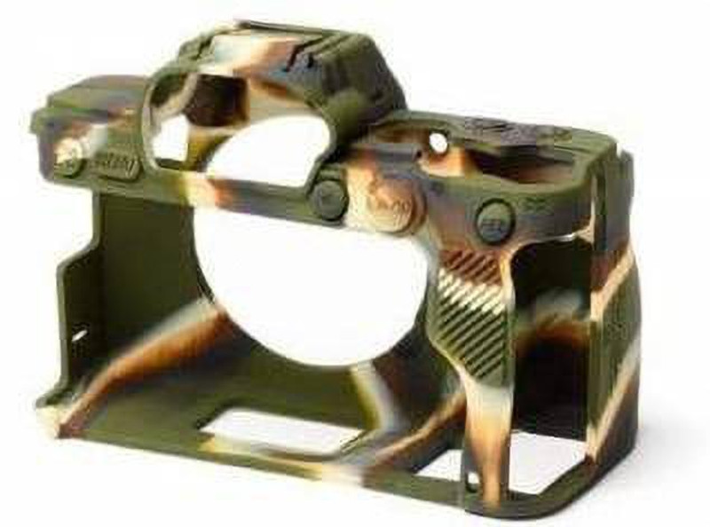 Amabu A7M4 Camera silicon body protective rubber case cover for Sony A7M4 Camera  Camera Bag(Camouflage)
