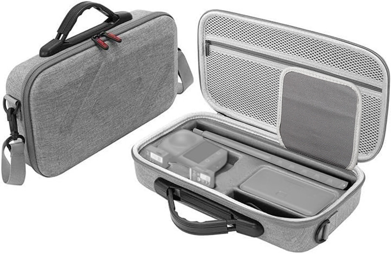 gustave Action Camera Travel Bag Case for OSMO 360 with Handle Waterproof Design Camera Bag(Grey)