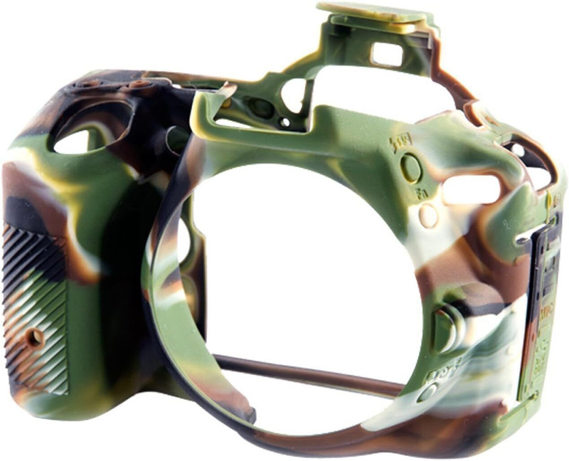 Dijiiplus D5500 / D5600 Silicone Rubber Detachable Protection Case  Camera Bag(( Camouflage ))