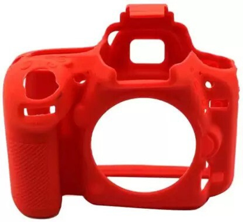 DIGICLIMBER D7100/D7200 camera silicone protective body Cover  Camera Bag(Red)