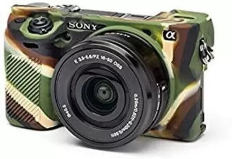 digiclicks A7r4 Silicone protective body camera cover for Compatible With Sony  Camera Bag(Camouflage)