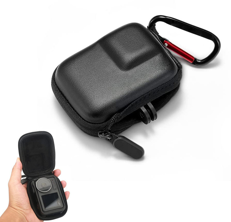 Zorbes Carry Case for Insta360 Ace/Ace Pro Action Camera EVA Hard Case Anti-Scratch Camera Bag(Black)