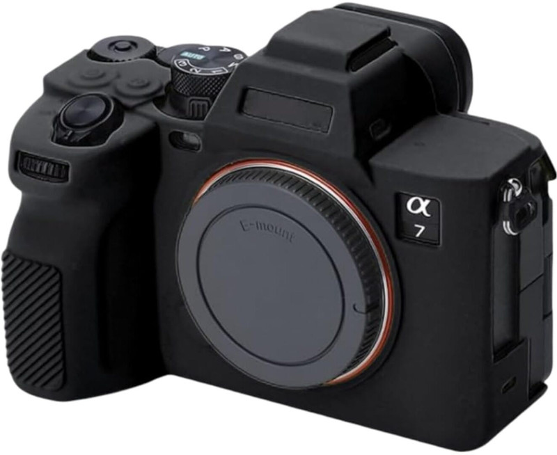 SUPERNIC Silicone Camera Case for Sony  Camera Bag(Black)