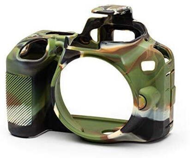 Camaura D3500 Silicone Protective Camera Case Cover Compatible  Camera Bag(camouflage)