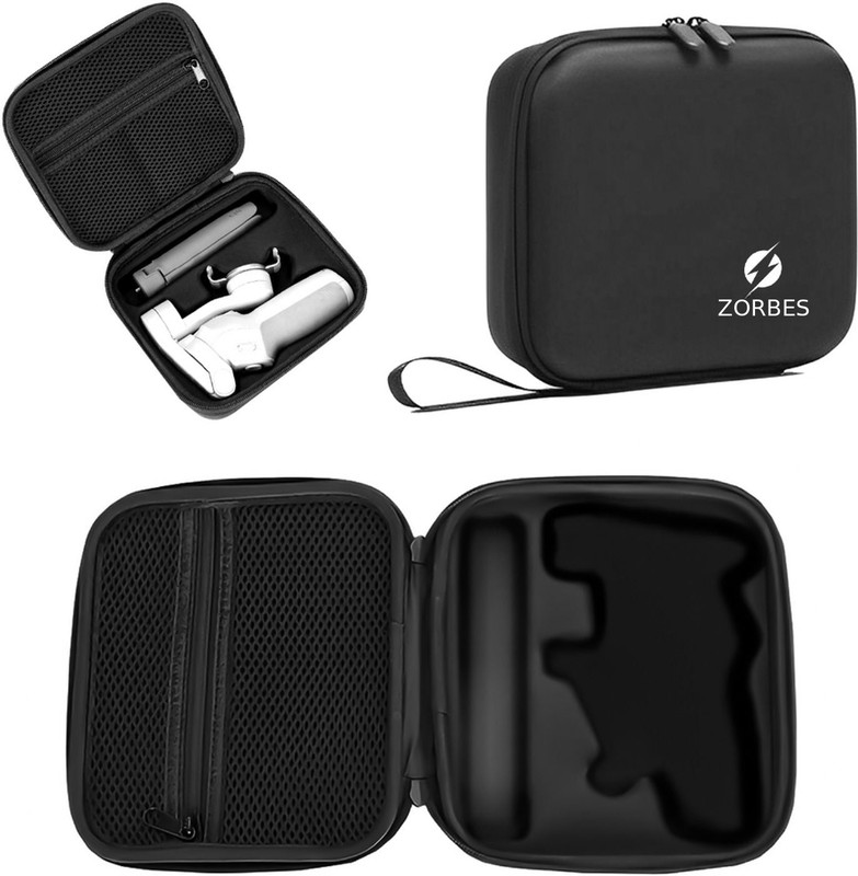 Verilux Stabilizer Storage Bag for DJI Osmo Mobile 3 Hard Case OM 4 SE Gimbal Case Camera Bag(Black)