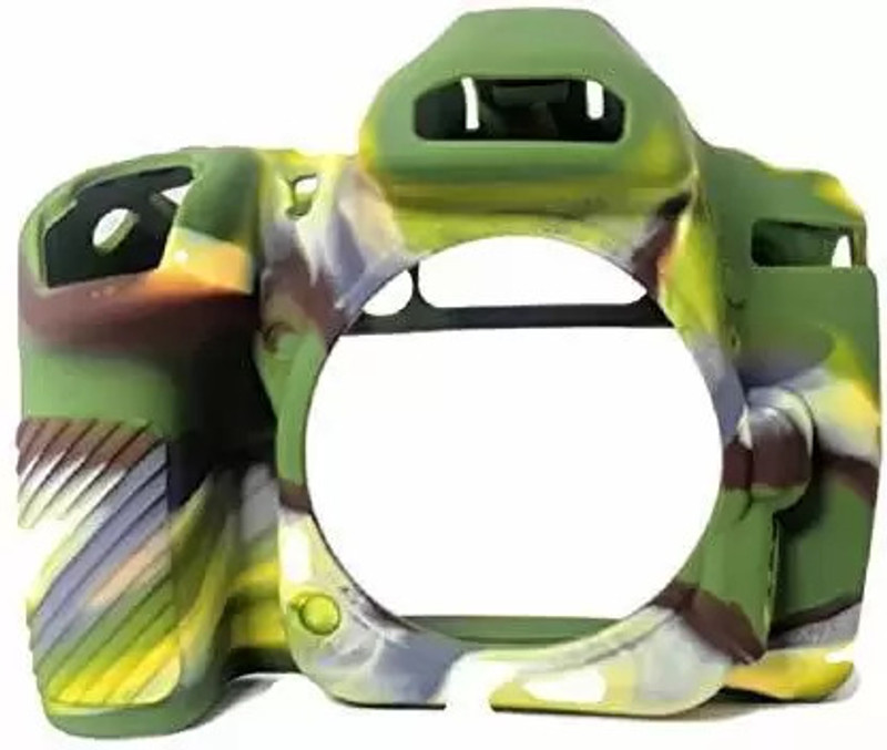 DIGICLAMBO D780 camera silicone protective rubber body camera cover  Camera Bag(Camouflage)