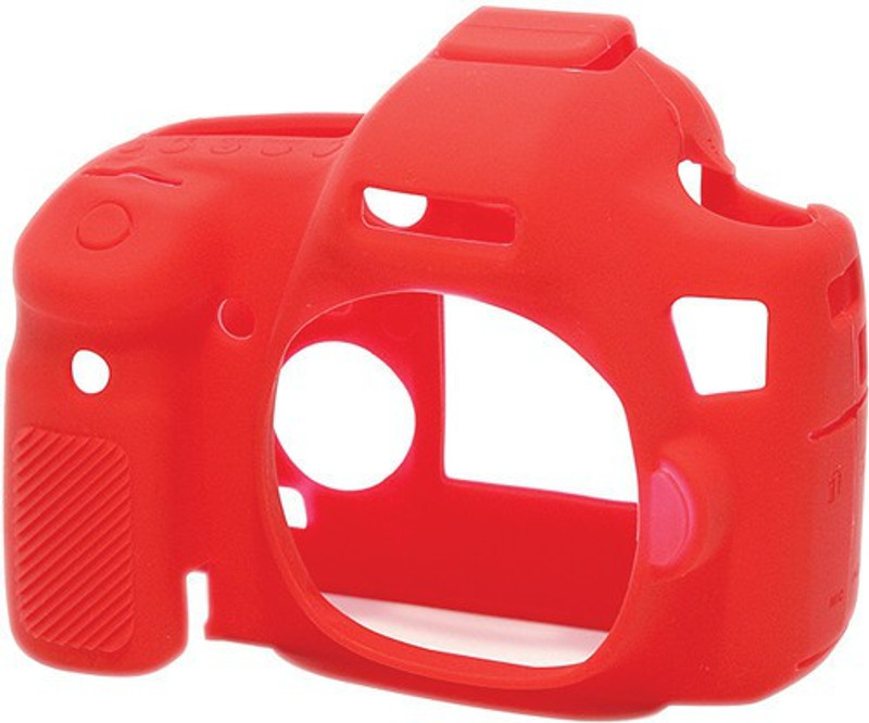 Digicom Silicone Cover Protective Camera Cover for Canon EOS 6D Camera- RED  Camera Bag(Red)