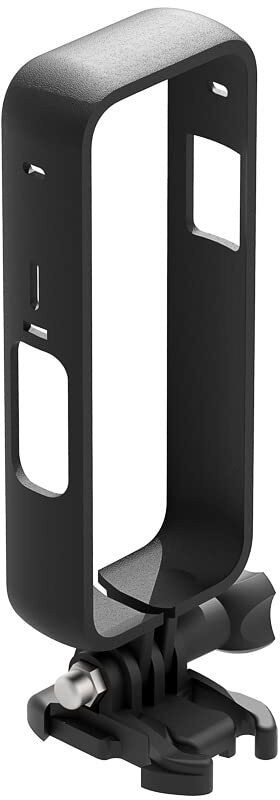 Breuk Insta 360 X4 Action Camera ABS Plastic Cover Camera Protective Frame Scracth Proof Camera Bag(Black)