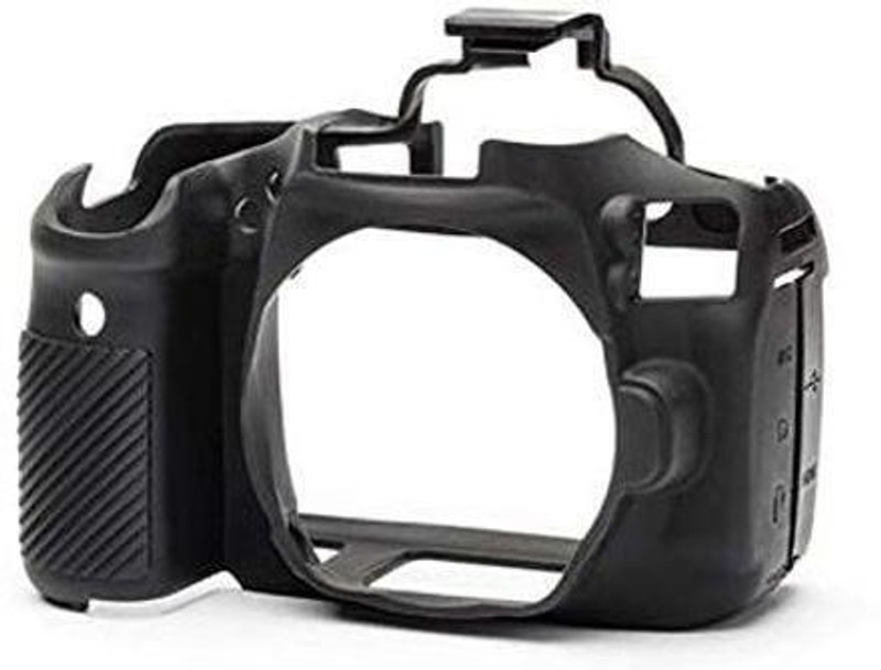 Camstuffs 90D silicone protective body case cover  Camera Bag(Black)